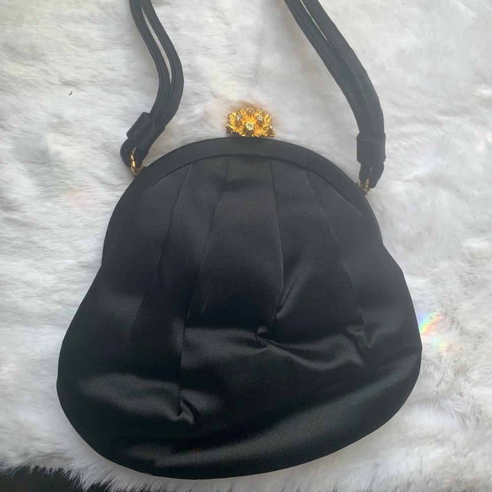 Vintage Morris Moskowitz Satin Bags & Handbags for Women pure satin evening bag